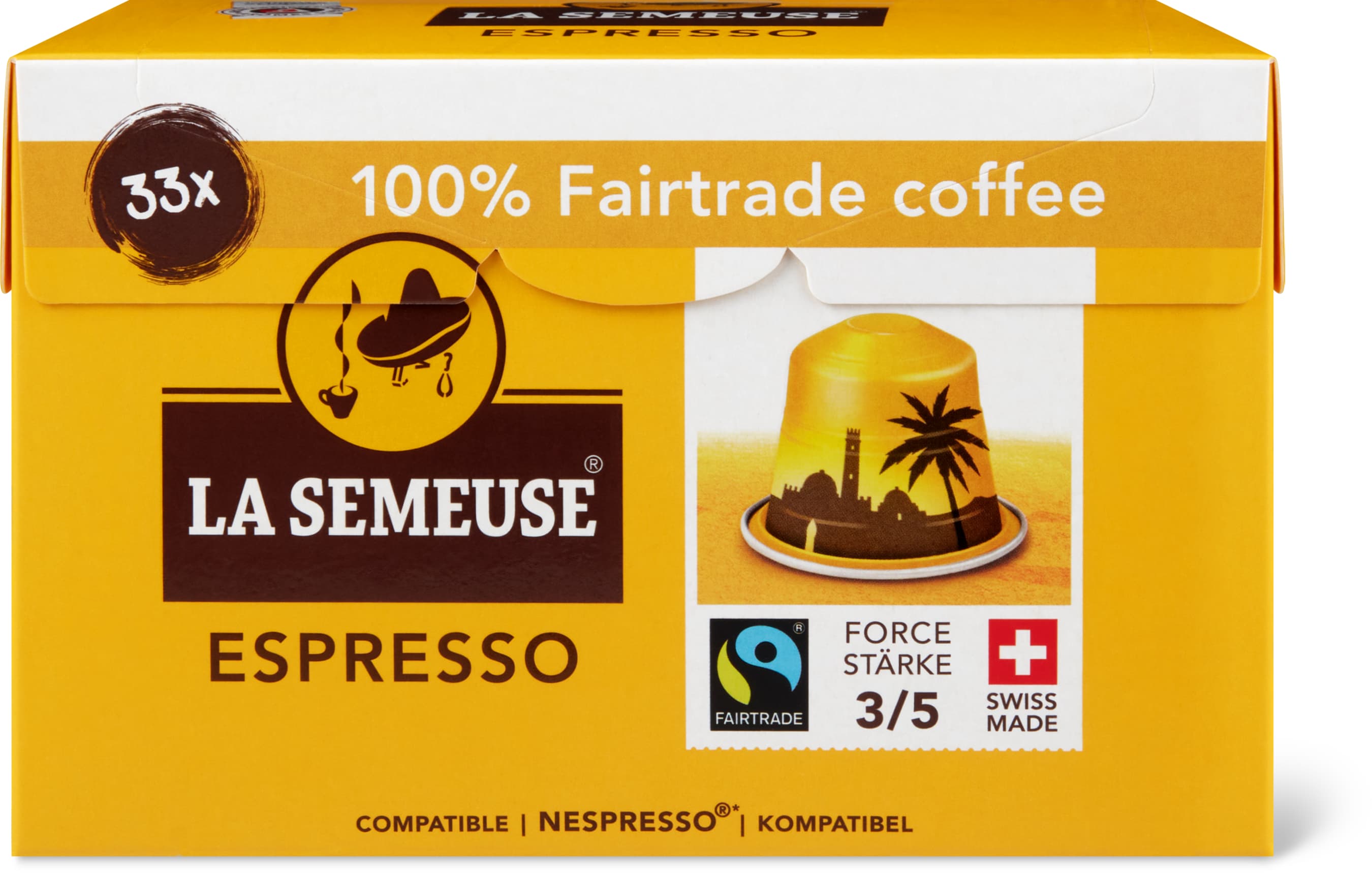 La Semeuse Espresso 33 Kapseln Nespresso kompatibel